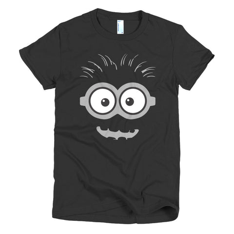 Minion Face Short sleeve women's t-shirt