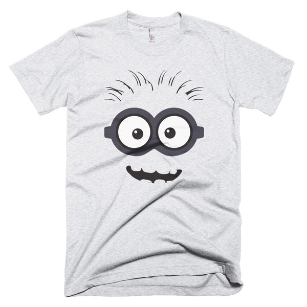 Minion Face short sleeve men's t-shirt