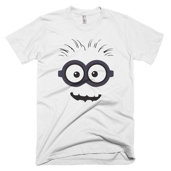 Minion Face short sleeve men's t-shirt