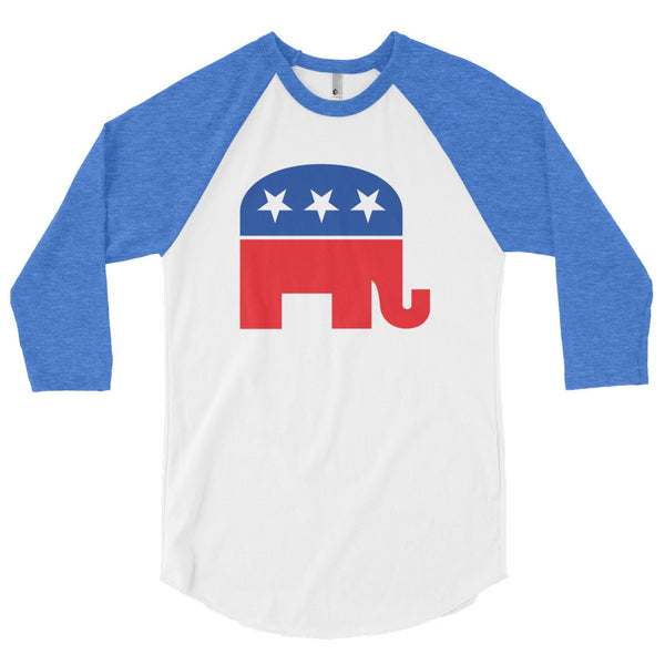 Republic 3/4 sleeve raglan shirt